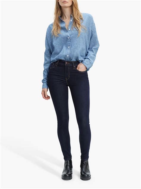 Levis 721 High Rise Skinny Jeans To The Nine At John Lewis And Partners