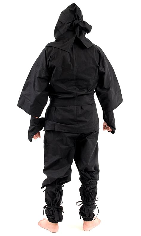 Japanese Ninja Suit Uniform Costume Cotton 100 Shinobi Full Set