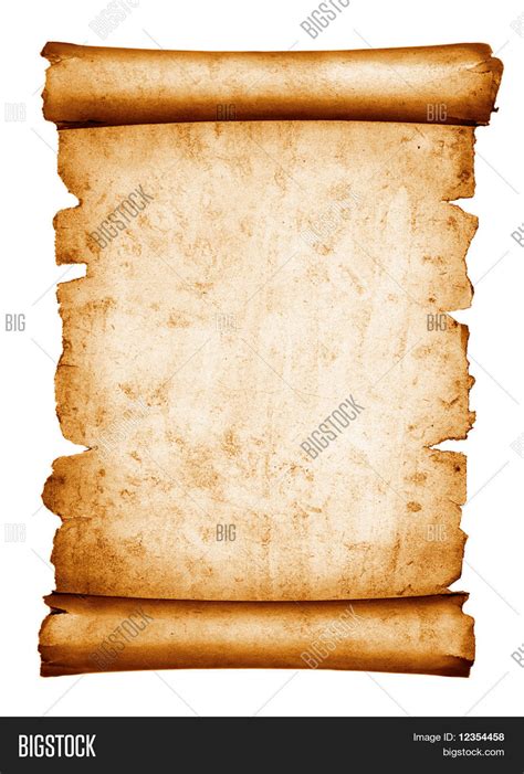 Vintage Paper Scroll Image And Photo Free Trial Bigstock