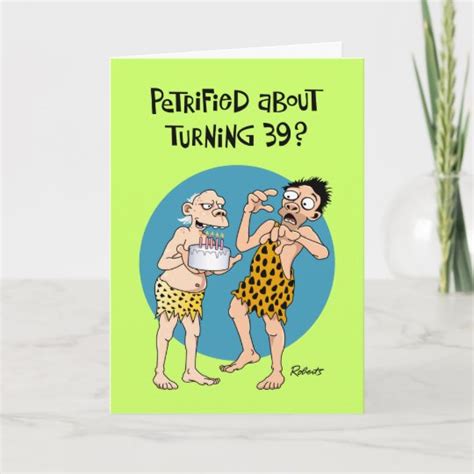 Funny 39th Birthday Card Uk