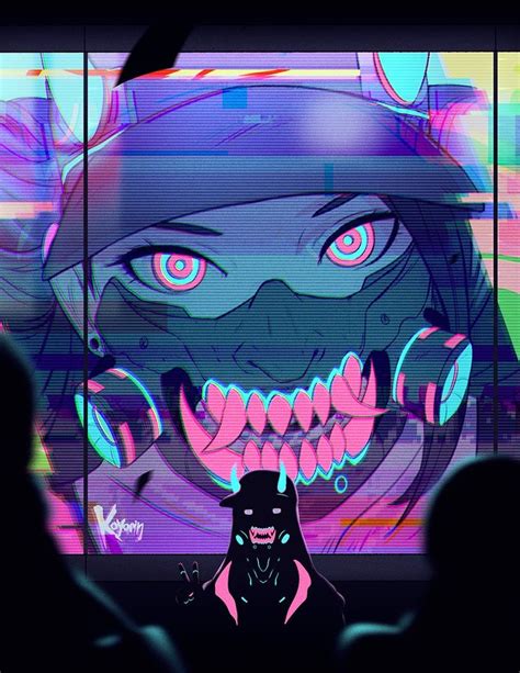 Koyorin 🍎 On Twitter Cyberpunk Art Concept Art Characters Cyberpunk
