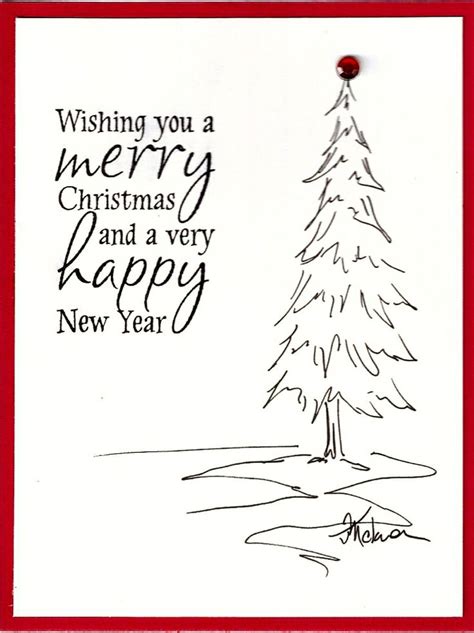 A christmas card or greeting card is a great way to greet someone on this occasion and to wish them personally. Christmas card with original pen & ink drawing. | Creative ...