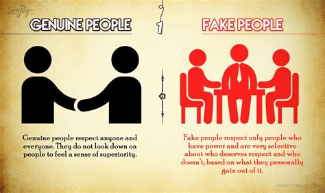 These tips will help you avoid these scam artists. 8 Differences Between a Genuine Person And A Fake Person ...