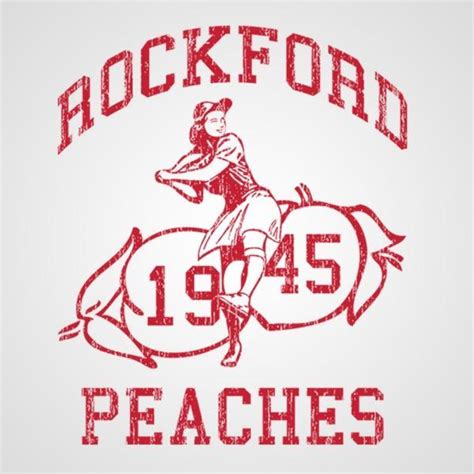 Rockford Peaches Logo LogoDix