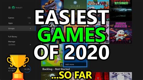The 10 Easiest Games Of 2020 So Far Easiest Gamerscore