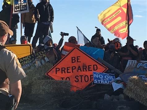 Dakota Pipeline Protests Will Police Crackdown Dampen Efforts To Block Project Q13 Fox News