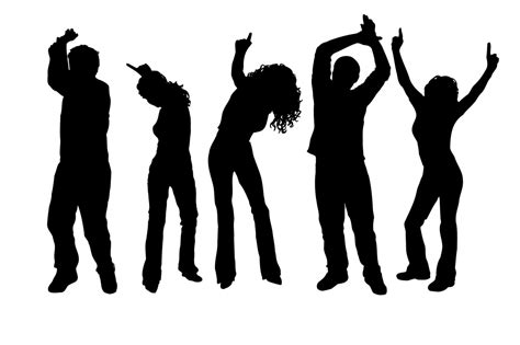 Download kids dancing stock vectors. clipart of people dancing - Clipground