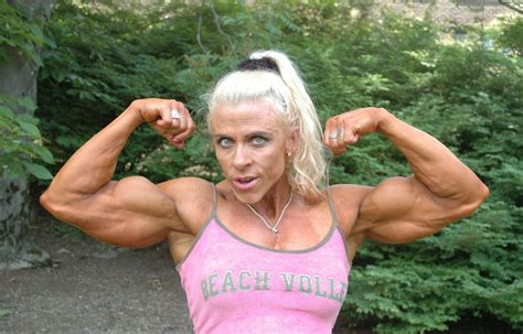 Marja Lehtonen Legendary Finnish Female Bodybuilder With Super Sexy