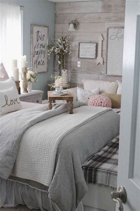 24 Romantic Farmhouse Master Bedroom Ideas Domakeover