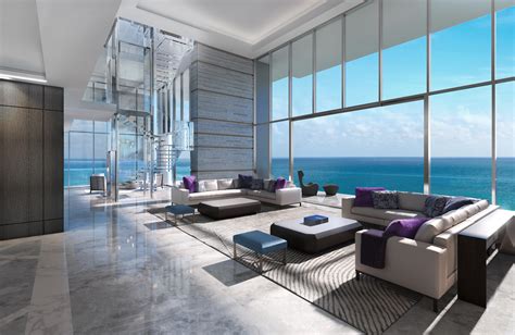 Miami Beach House Interior Sophisticated Miami Beach Town House With