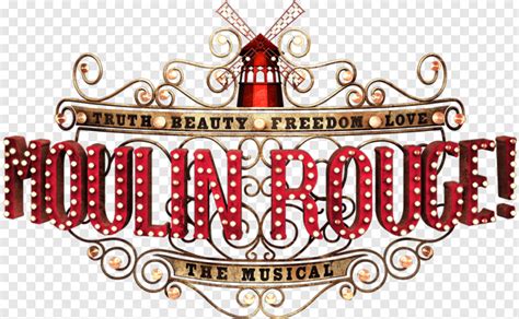 Broadway Moulin Rouge Musical Logo Hd Png Download