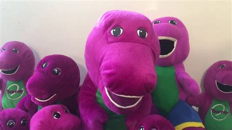 Barney The Dinosaur Toy Stuffie Collection Barney And Friends