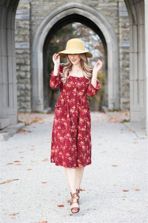 Fall Floral Fashion With April Cornell A Classy Fashionista