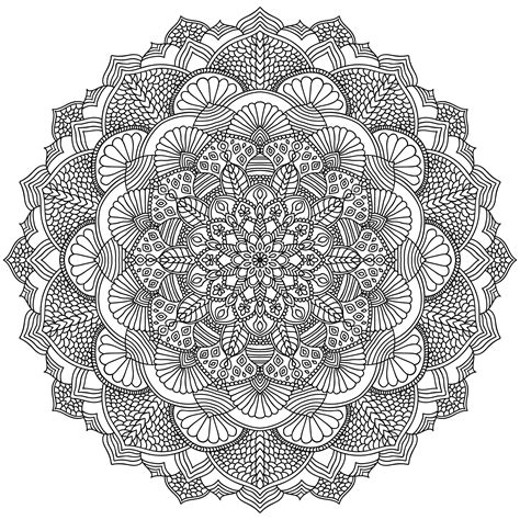 Don't forget to bookmark coloriage a imprimer mandala animaux using ctrl + d (pc) or command + d (macos). Mandala complexe aux motifs intriqués - Mandalas ...