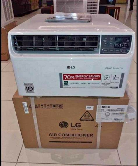 Lg Dual Inverter Window Type Dual Inverter Aircon Tv And Home Appliances