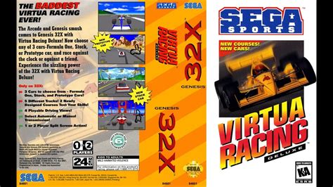 Virtua Racing Deluxe Sega Genesis 32x Full Soundtrack Ost Real