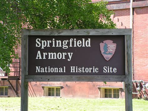 Main Sign Springfield Armory National Historic Site Flickr