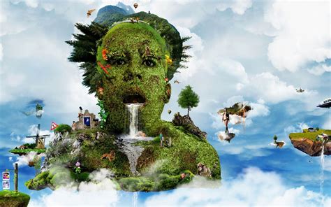 Hd 3d Man Face Forest Nature Wallpapers Cool Wallpapers Hd Wallpapers Desktop Backgrounds
