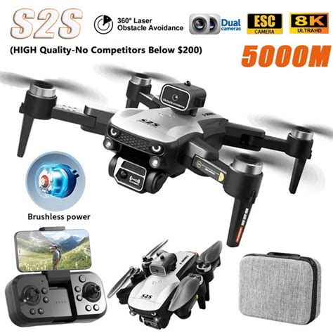 S2s Drone 4k Hd Professional Brushless Drones 8k Hd Aerial Photography