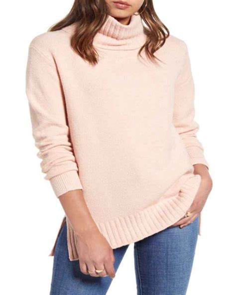 Womens Long Line Turtleneck Sweater Aa Sourcing Ltd