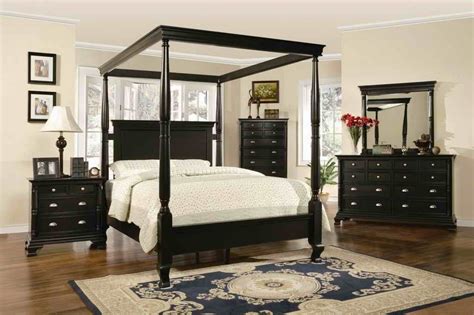 Queen Canopy Bedroom Sets Home Furniture Design