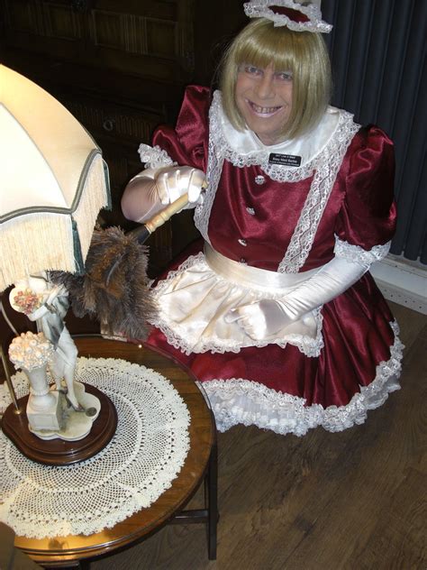 Maid Barbie In Red Uniform 41 24 7 Live In Maid Sissy Barb Flickr
