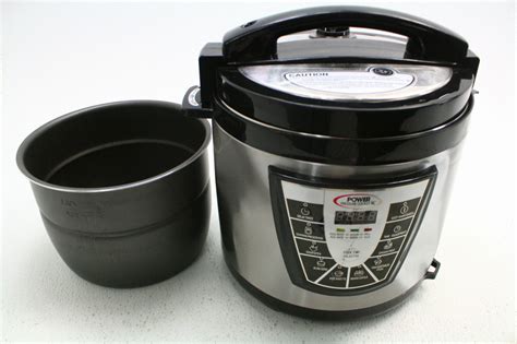 Power Pressure Cooker Xl Ppc 8 8 Qt Digital Stainless Steel Slow Cooker