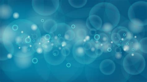 Abstract Minimalism Simple Background Circle Bubbles Blue