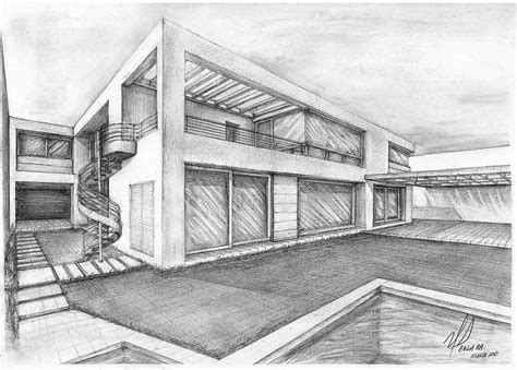 Víctor Díaz Arquitectos Sketches Bocetos Arquitectónicos Dibujo
