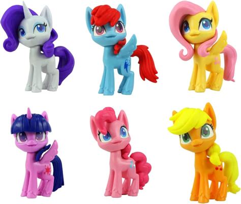My Little Pony Pony Friends Figures 8cm Set Of 6 Pinkie