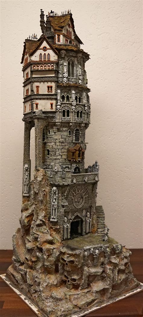 Fantasy House Fantasy Castle Medieval Fantasy Miniature Model