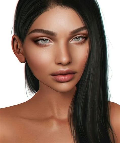 Imagem De 3d Girl And Virtual Digital Art Girl Second Life Avatar
