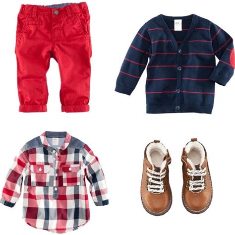 Infant Boy Fall Blue And Red By Swtginger On Polyvore Baby Outfits