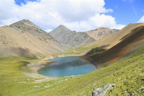 Mountain Lake In Altai Republic Russia Stock Photo Image Of