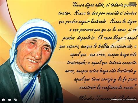 Madre Teresa Frases De La Madre Teresa Madre Teresa Citas De Albert