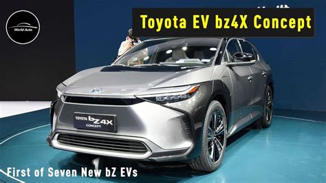 2021 Auto Shanghai First Live Look At The Toyota Bz4x Concept