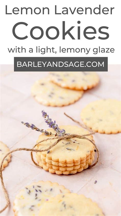 These Lemon Lavender Cookies Are Light Buttery And Filled With Lots