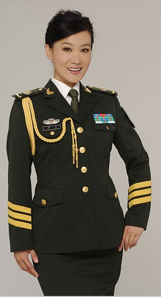 The Uniform Girls [pic] China Military Uniform Girls 016 Military Women Army Women