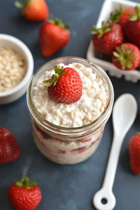 How long would it take to burn off 320 calories of daily harvest mulberry & dragon fruit overnight oats? Strawberry Cheesecake Overnight Oats {GF, Low Cal ...