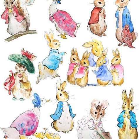 Tales Of Peter Rabbit Characters Beatrix Potter Beatrix Potter