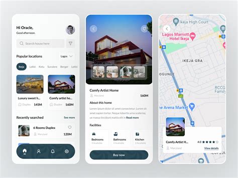 Real Estate Mobile App By Jelil Ajao On Dribbble