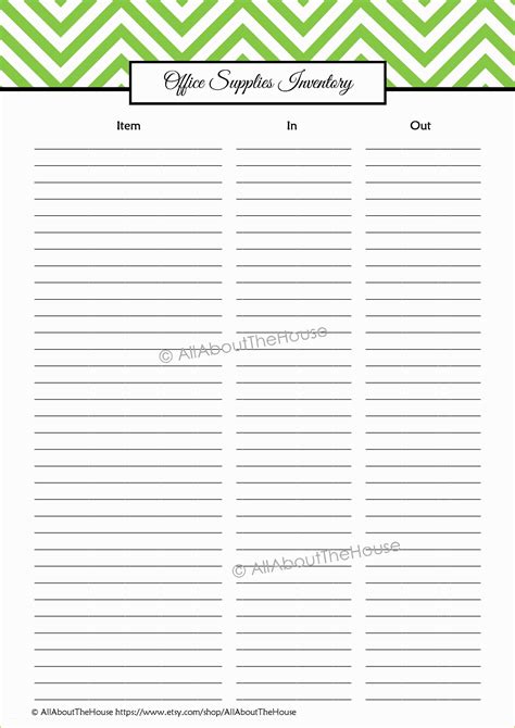 Free Office Supply List Template Of Fice Supplies Inventory Spreadsheet