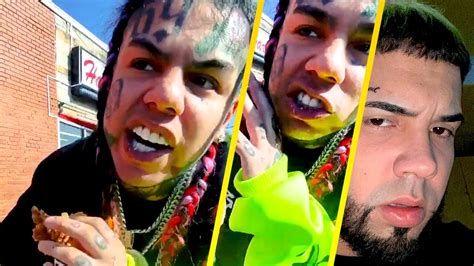 Tekashi 6ix9ine Dice Que Anuel Aa Es Una Farsa Mostrando Su Parte De