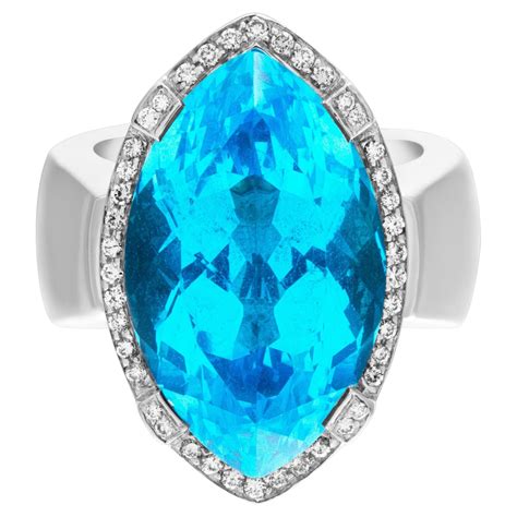 Customizable Marquise Cut Diamond Anniversary Ring In 18k White Gold 1
