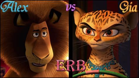 Alex Vs Gia Madagascar 3 Epic Rap Battles Of History Youtube