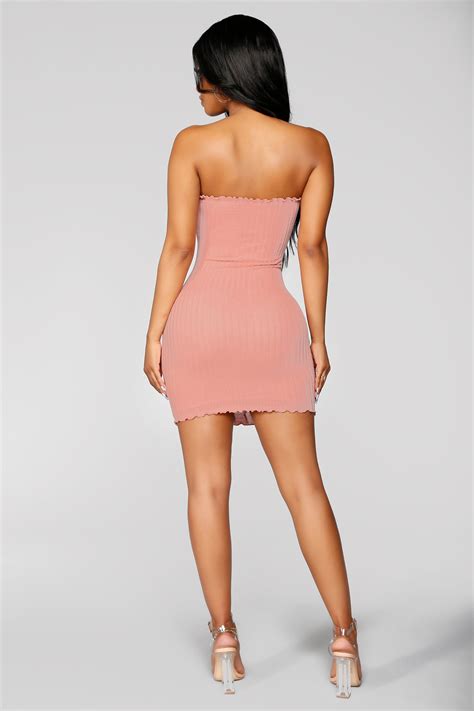 Joselyn Tube Dress Pink Fashion Nova