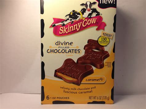 Crazy Food Dude Review Skinny Cow Divine Filled Chocolates Caramel Candy