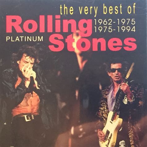 The Rolling Stones The Very Best Of Rolling Stones Platinum 1962 1975
