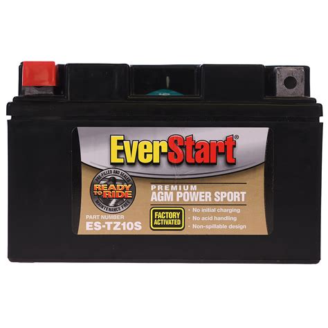 Everstart Premium Agm Power Sport Battery Es Tz10s