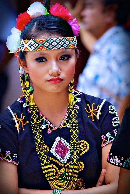 Murut Woman Borneo World Cultures Traditional Outfits Tribal People